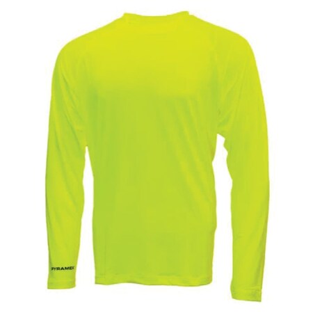 Pyramex Not Rated, Polyester/Spandex, Brite Lime, XL RLP110NS